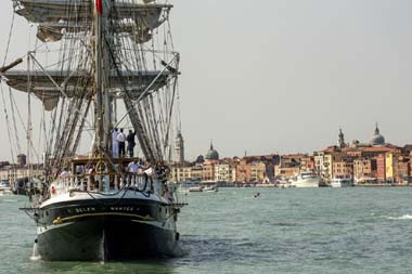 nave scuola Belem a venezia