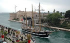 nave scuola palinuro a Taranto