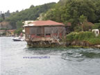 antica casa lungo il Bosforo Istanbul Turchia