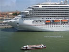 nave da crociera carnival freedom a Venezia