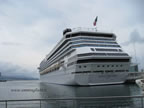 costa concordia nel porto di savona