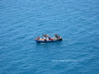 peschereccio nel mare di Tunisi