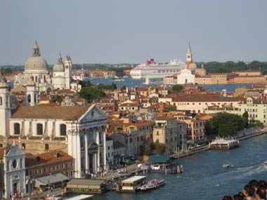 partenza da Venezia porto