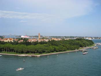 canale della Giudecca a Venezia