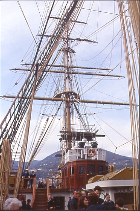 albero mezzana nave scuola Amerigo Vespucci